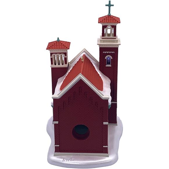 Hallmark Keepsake 2009 Candlelight Services #12 Old Brick Church Ornament in Box - Picture 5 of 8